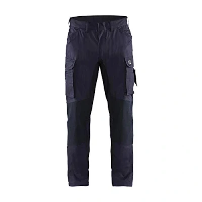 Image of BLÅKLÄDER Blaklader 148615128900C60 Flame Retardant Inherent Work Trousers with Stretch, Navy, Size C60