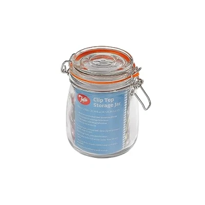 Image of Tala 0.75l Classic Lever Arm Storage Jar Airtight &amp; Versatile Perfect for Storing Foods, Preserving Fresh Goods and reducing waste, Solid Glass Body 750ml Capacity