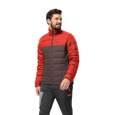 Image of Jack Wolfskin Men&#039;s Ather Down Jacket M, Red Earth, L