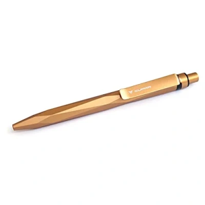 Image of Seat 0KD105722019 Ballpoint Pen Copper with Cupra Lettering/Logo