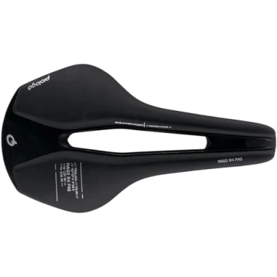 Image of Prologo Nago R4 PAS Tirox Road Saddle, Hard Black, 147mm
