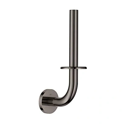 Image of GROHE Essentials New Spare Toilet Paper Holder Hard Graphite 40385A01