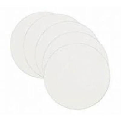 Image of LGT Round Non Stick Greaseproof Paper Baking parchments for Pans Cooking Cake Tin Liners 20, 50 &amp; 100 Packs (x100 9&quot;)