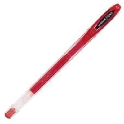 Image of uni ball Signo UM120 Gel Ink Rollerball Pens Medium Tip 0.7 mm Red Pack of 3aa
