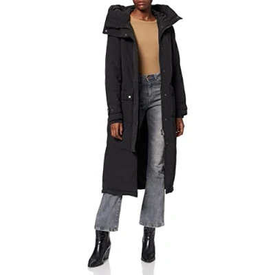 Image of Object Women&#039;s Objkatie Long Coat Noos, Black, 44