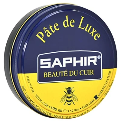 Image of Saphir Luxury Shoe Polish black Null 100