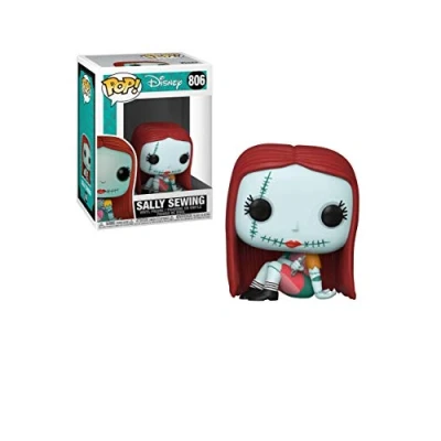 Image of Funko POP! Disney: the Nightmare Before Christmas Sally Sewing Collectable Vinyl Figure Gift Idea Official Merchandise Toys for Kids &amp; Adults Movies Fans Model Collectors