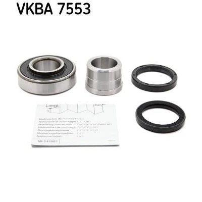 Image of 0926935010 Wheel bearing kit SKF VKBA 7553 with shaft seal 80mm