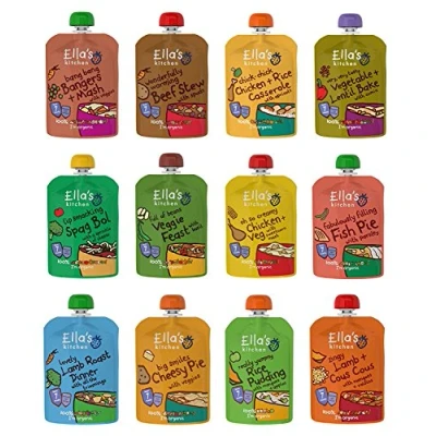 Image of Ella&#039;s Kitchen Stage 2 Mixed Case Selection from 7 Month 11 x 130g + 1 80g