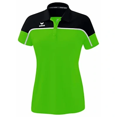 Image of Erima Women&#039;s „Change Polo Shirt, Green/Black/White, 40