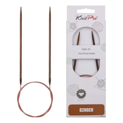 Image of KnitPro Ginger Circular Needle 40cm 3.25mm 3pcs