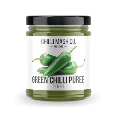 Image of Chilli Mash Company Green Jalapeno Puree 190g Perfect for Cooking, Dips and Marinades