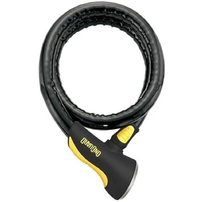 Image of ONGUARD On Guard Rottweiler 8024 Keyed Armoured Lock Black, 12.0 x 2.5 cm