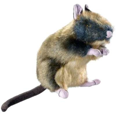 Image of Hunter Wildlife 44538 Dog Toy Rat Size M