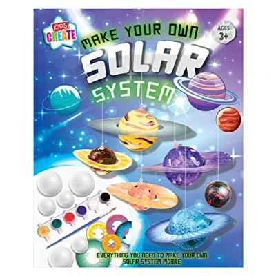 Image of Kids Create Make Your Own Imaginary Solar System Craft Kit Ages 3+