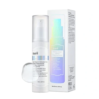Image of DearKlairs Freshly Juiced Vitamin Charging Serum, Korean Skincare, 3 O Ethyl Ascorbic Acid 10%, Niacinamide, Non oily texture for Sensitive skin