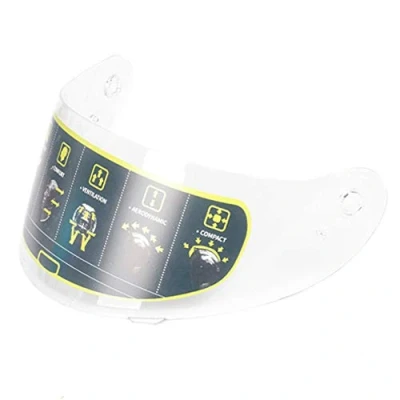 Image of Woljay Off Road Motorcycle Full Face Helmet Visor Shield (Clear Visor)
