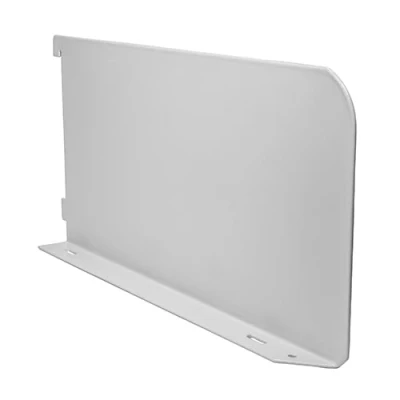 Image of Timco Twin Slot Shelf End White (Size 300mm 1 Each)