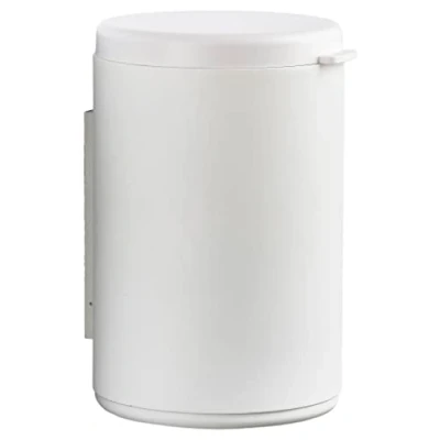 Image of ZONE DENMARK Rim Wall Bin White 3.3 Litre