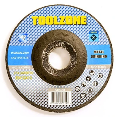 Image of 1x Angle Grinder Disc 115mm Depressed Centre 6mm Thickness