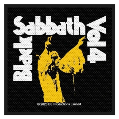 Image of Black Sabbath Patch # 35 VOL 4 10 x cm Badge
