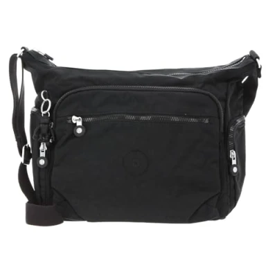 Image of Kipling GABBIE Medium crossbody, Black Noir (Black)