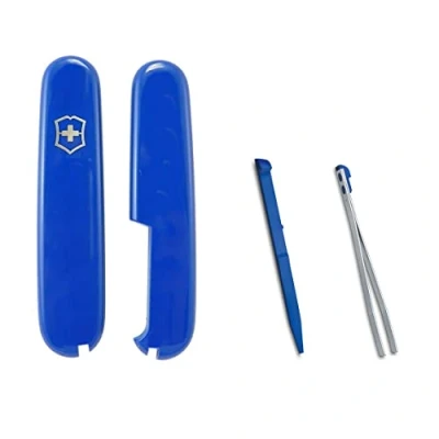 Image of Victorinox Blue Scales + colour accessories for 91mm Swiss Army