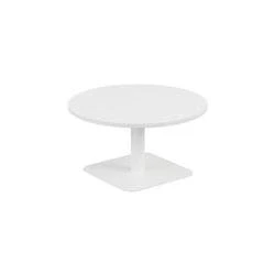 Image of Vivace 800mm Low Table White Top and Legs Ref CH2693WHWH