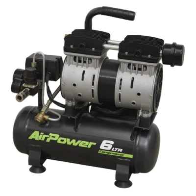 Image of Sealey Low Noise Air Compressor 6L Direct Drive 0.7hp