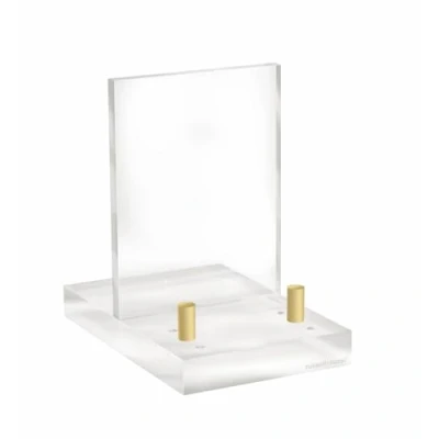 Image of russell+hazel Acrylic Easel Display, Clear, 4 x 6