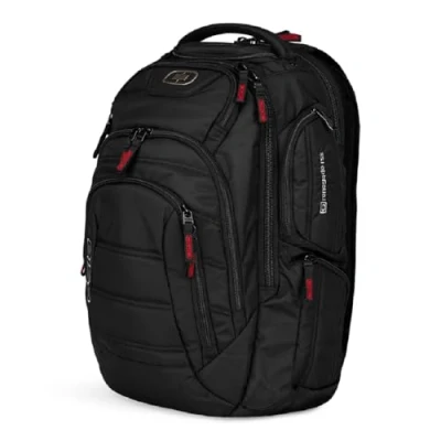 Image of OGIO Renegade RSS Ultimate Heavy Duty (30 Litre) Impact Resistant Laptop/Tablet Backpack, 50 cm 30 L, Balck