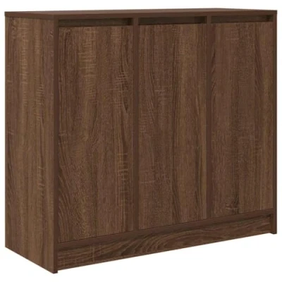 Image of Sideboard Brown Oak 85x34x76 cm Engineered Wood vidaXL
