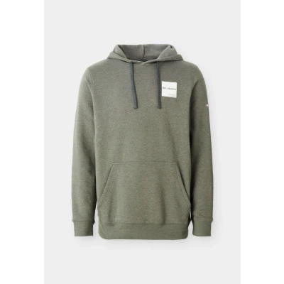 Image of Columbia Men&#039;s Trek Hoodie, Charcoal Heather, Boxy Brand, M