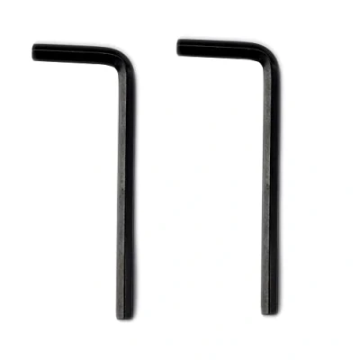 Image of Musiclily Basic 3/16&quot; Steel Allen Key Hex Wrench for Mexican Fender Guitar Truss Rod Adjustment, Black (Set of 2)