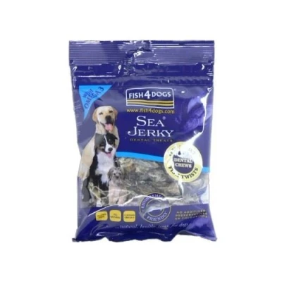 Image of (6 Pack) Fish4Dogs Sea Jerky Fish Twists 100g