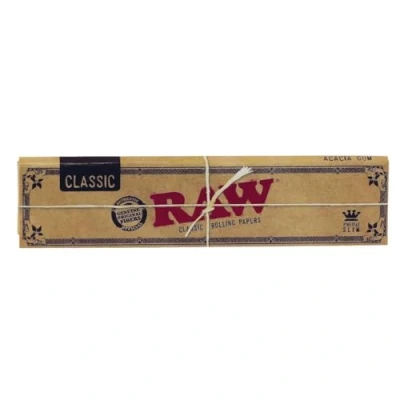 Image of 20 Pack of RAW Paper King Size Slim Rolling Papers Booklets = 640 ITK_Trade