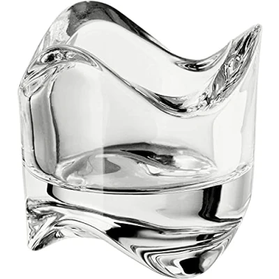 Image of IKEA VASNAS Candle Holder Wax, Clear Glass 6cm x 1 pc