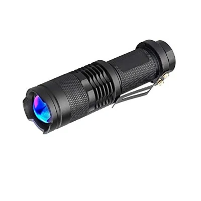 Image of 365nm UV Light Torch, WESLITE LED Black Zoomable 5W Flashlight Ultraviolet Torches for Money Detector Document Verification Hunting Scorpions Rock Art Photography