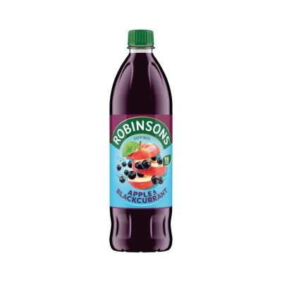Image of Robinsons Apple/Blackcurrant Squash No Sugar 1 Litre