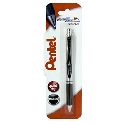 Image of Pentel EnerGel 0.7 mm Xm Retractable Pen Black