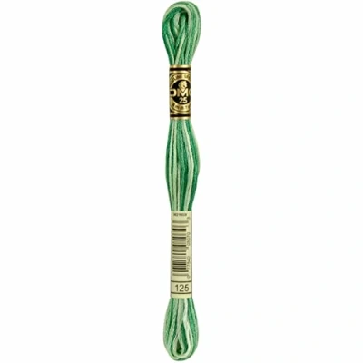 Image of DMC 6 Strand Embroidery Cotton 8.7yd Variegated Seafoam Green