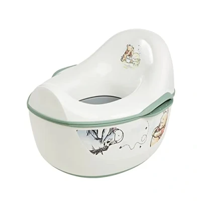 Image of keeeper Winnie Baby Potty Deluxe 4in1, + Toilet seat Stool Wet Wipe Dispenser, from Approx. 18 Months to 4 Years, Kasimir, White