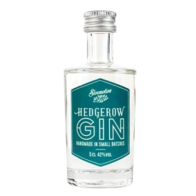 Image of Hedgerow Spirits Gin, 42% ABV, Handmade In Small Batches 12 Botanicals, Dry, Light, Fruity Smoothness With Gentle Floral Notes 5 cl