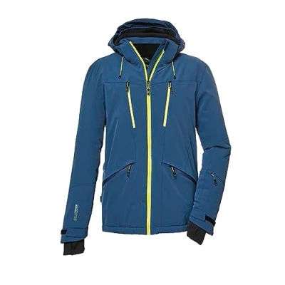 Image of Killtec Men&#039;s Ksw 74 Mn Ski Jacket/Functional Jacket with Removable Hood and Snow Guard
