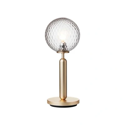 Image of Nuura Aps Miira table lamp brass/clear