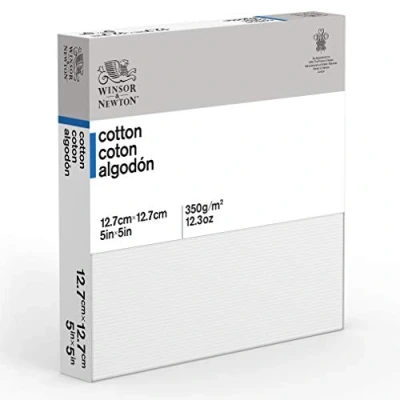 Image of Winsor &amp; Newton 5 x Inch Classic Cotton Traditional Canvas (Pack of 1)