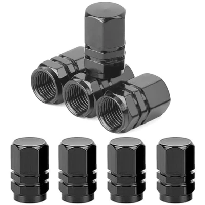 Image of FNDYMNPG 4pcs car Tyre dust caps, for Toyota C HR EV CHR Electric/Hybrid 2020 2024 Auto Tire Valve Stem caps Air Covers