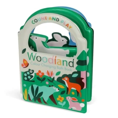 Image of Colour changing bath book Woodland