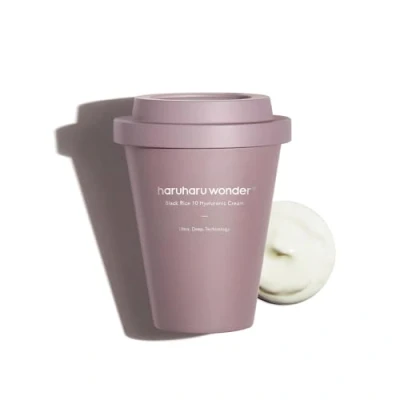 Image of Haruharu Wonder Black Rice 10 Hyaluronic Cream, 90 ml, Face Moisturizer, Vegan, Cruelty Free, Daily skincare