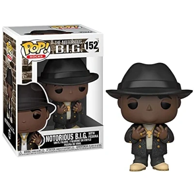 Image of Funko POP! Rocks: Biggie Notorious BIG B.I.G Collectable Vinyl Figure Gift Idea Official Merchandise Toys for Kids &amp; Adults Music Fans Model Collectors and Display